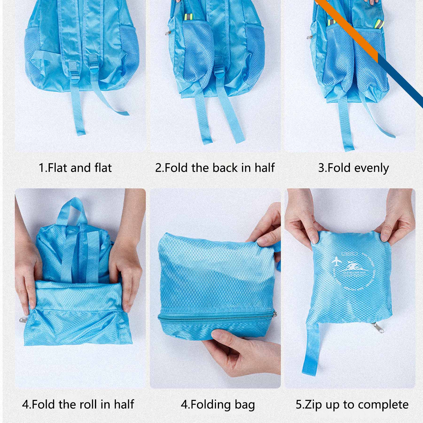 Maxpack Foldable Travel Backpack 4