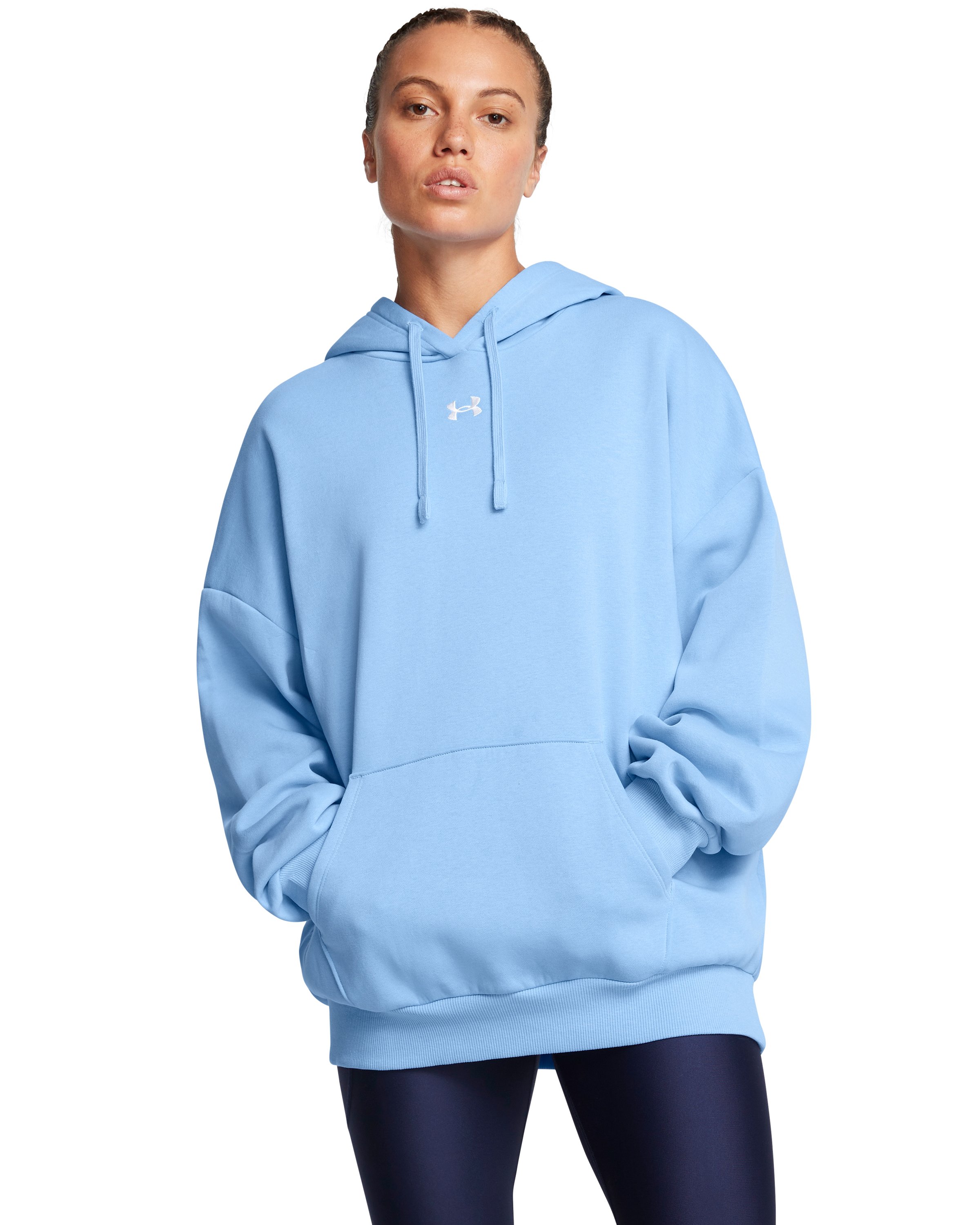 UA Rival Fleece Women's Oversized Hoodie 5