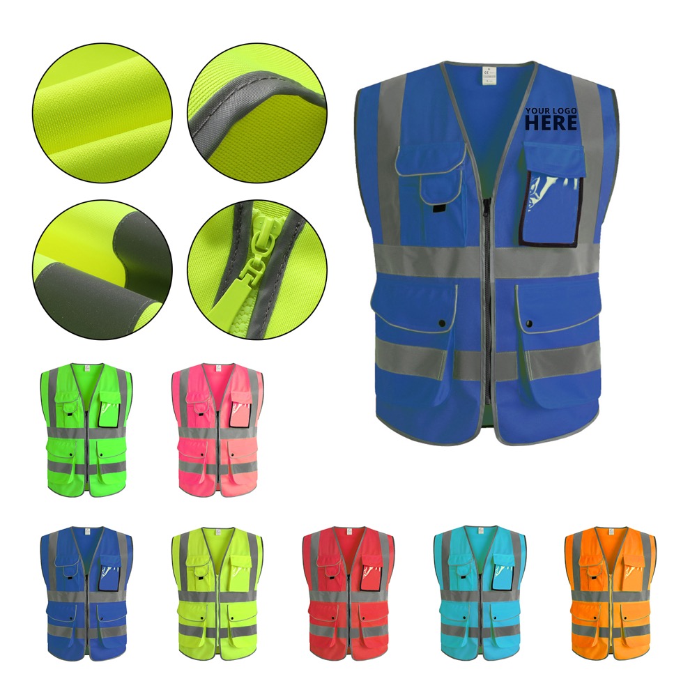 Safety Vest With Reflective Strip 2