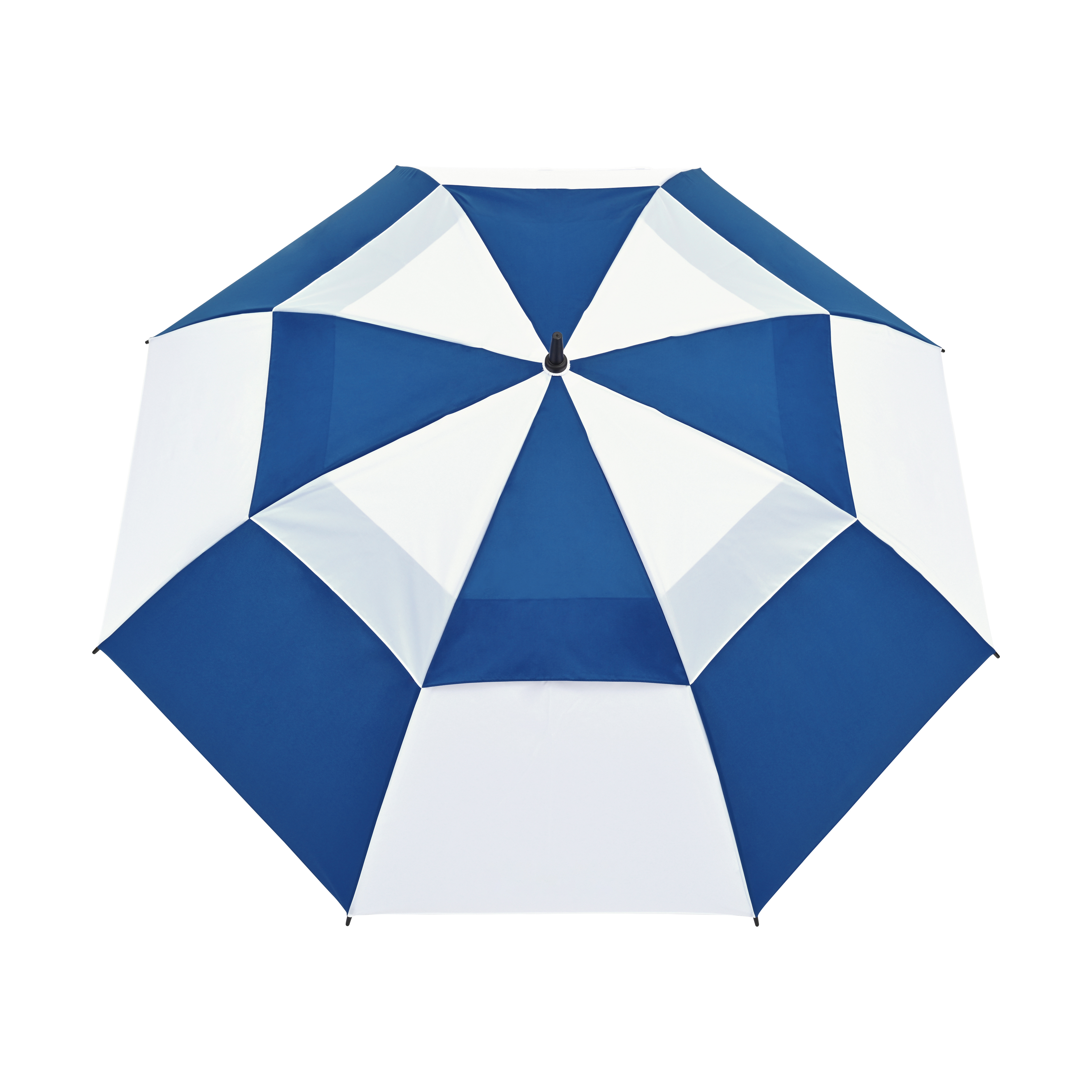 Elements 60" Recycled rPET Auto Open Dual Canopy Golf Umbrella 34