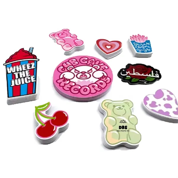 Custom Full-Color Removable Stickers (3/8'' to 4'')