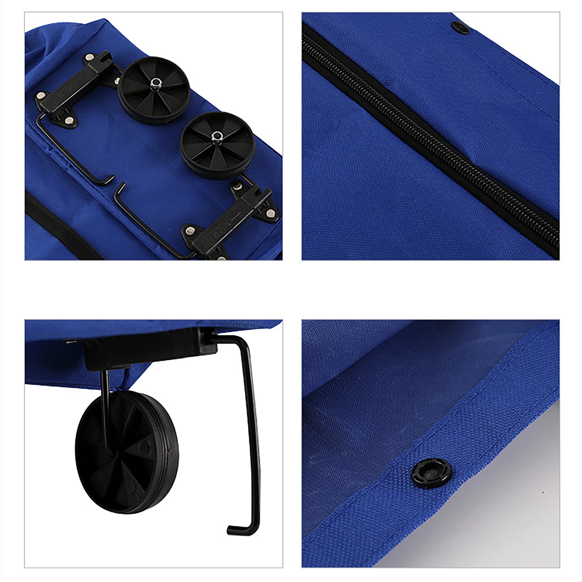 Foldable Shopping Bag with Wheels 3