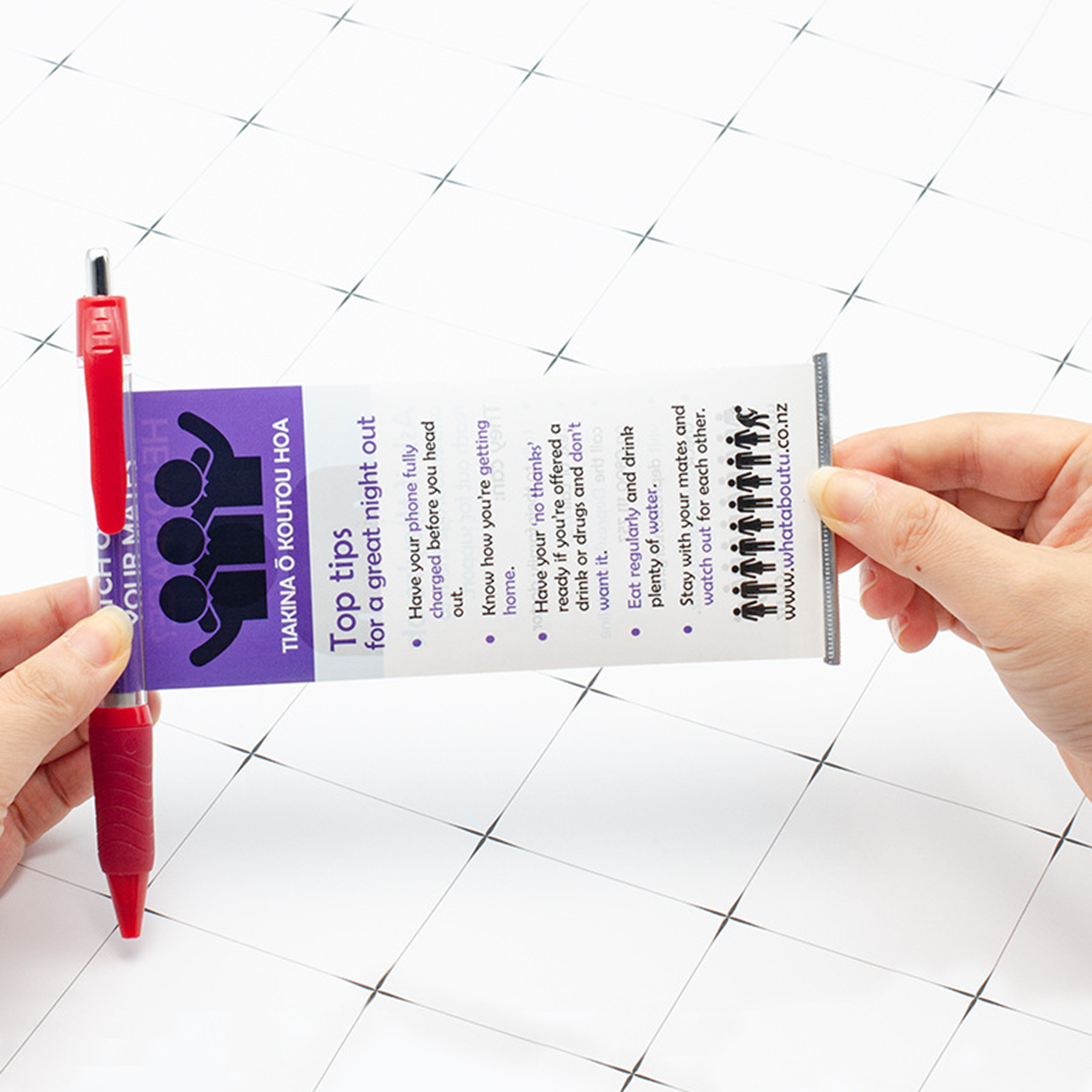 Customized paper pulling gift advertising pen 5