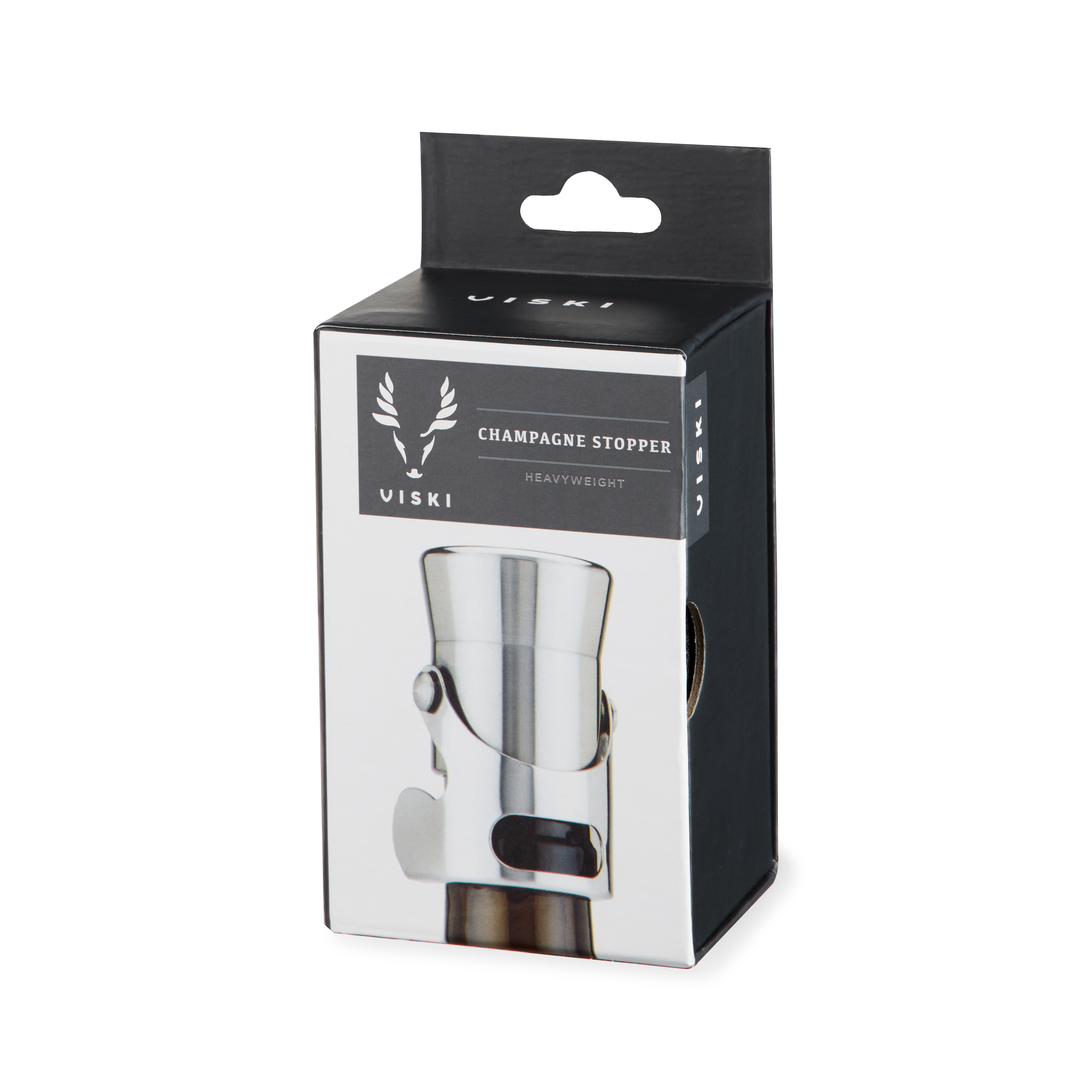 Viski® Heavyweight Champagne Stopper 5