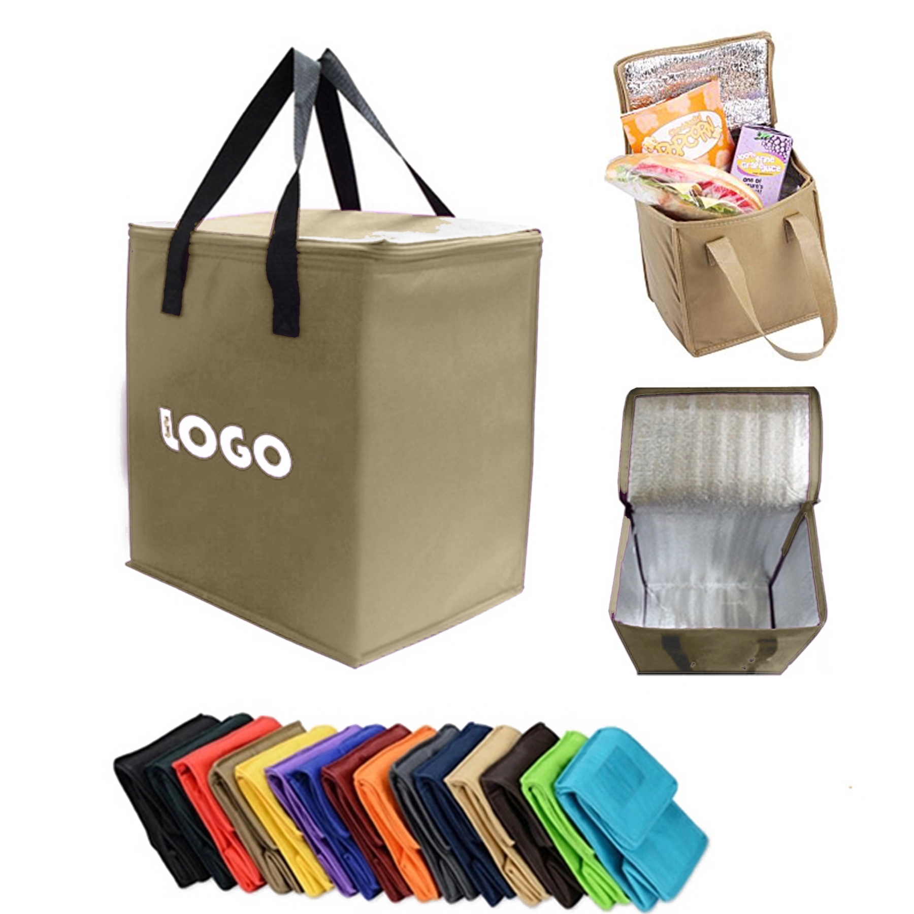 Square Non-Woven Lunch Bag 2