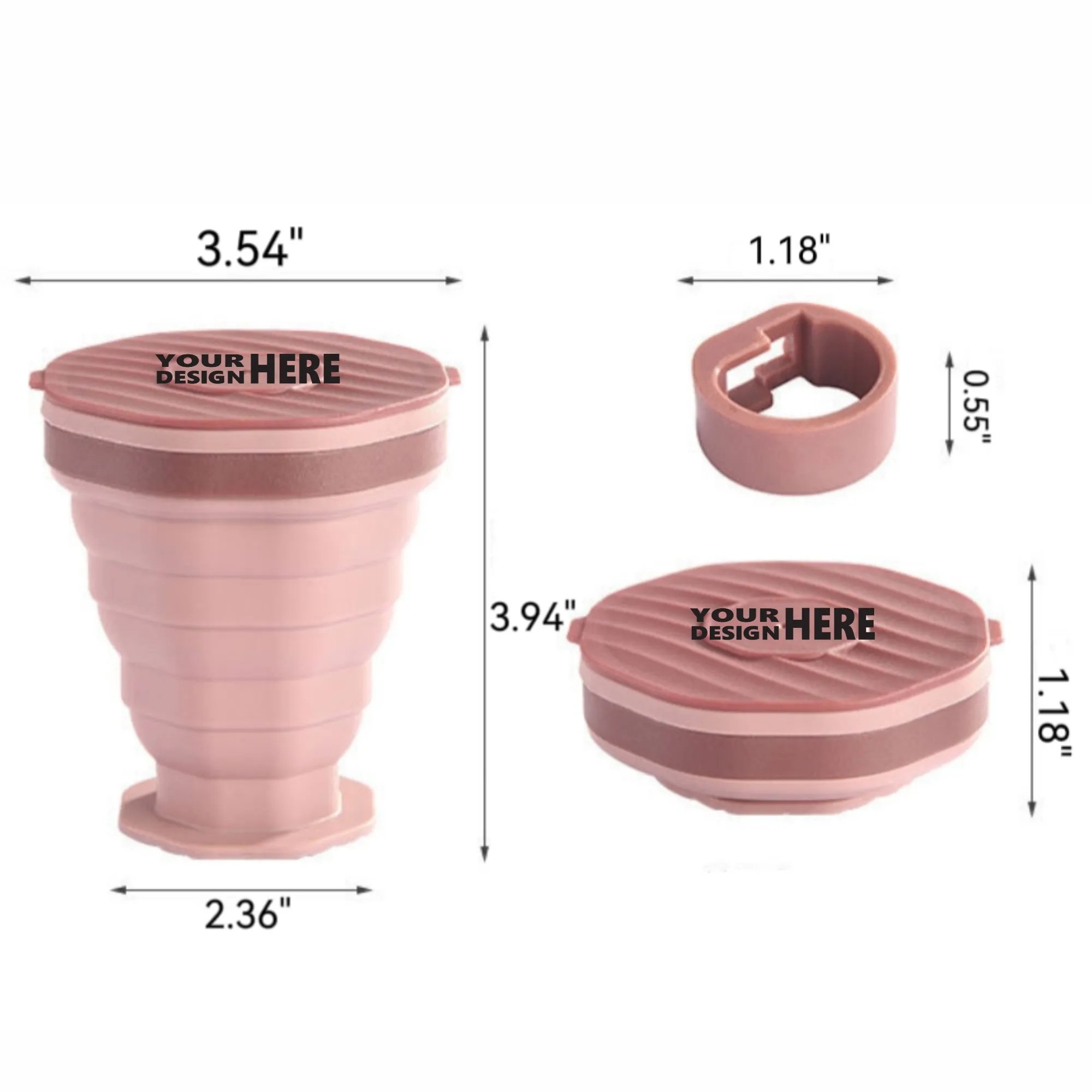 Collapsible Silicone Coffee Cup 3