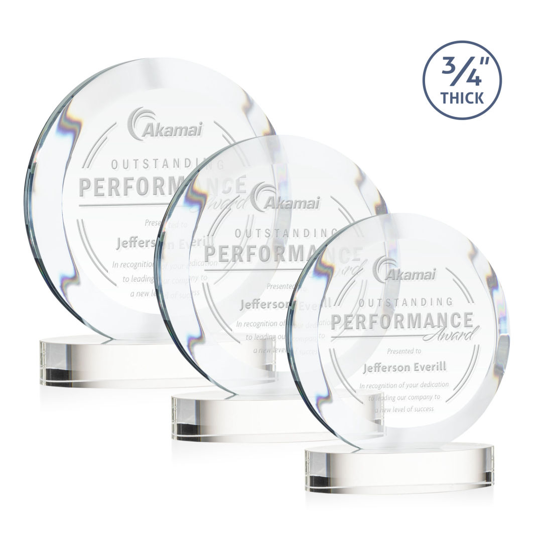 Gibralter Award on Alberton Base - Amber