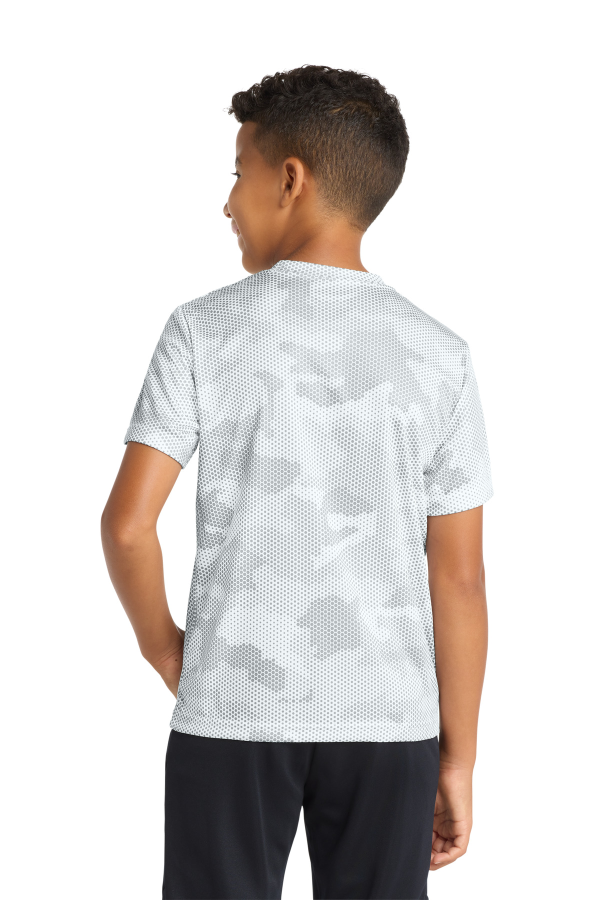 Sport-Tek Youth CamoHex Tee. YST370 60