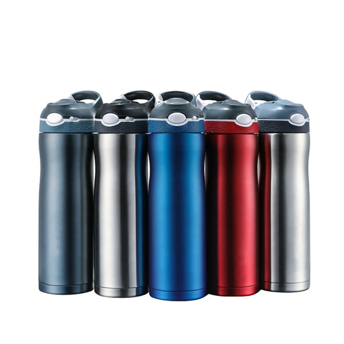 Insulated Water Bottle with Straw Lid 20 oz 6