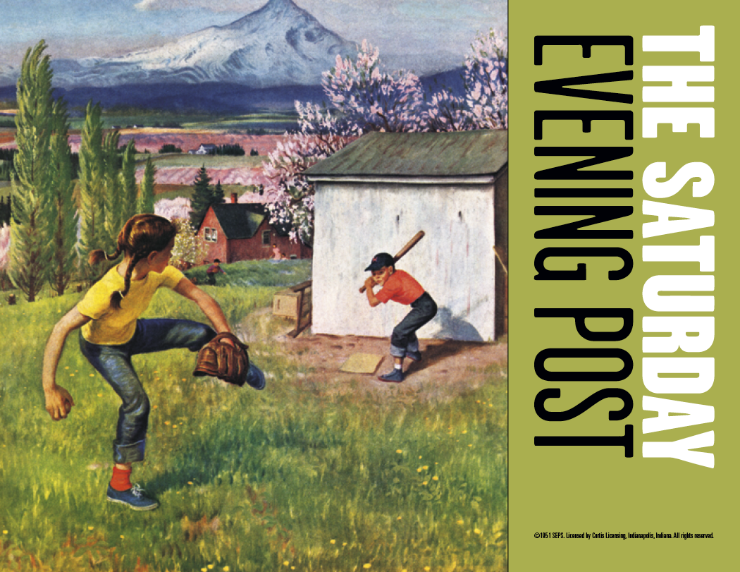 Good Value™ The Saturday Evening Post - Stapled Calendar 15