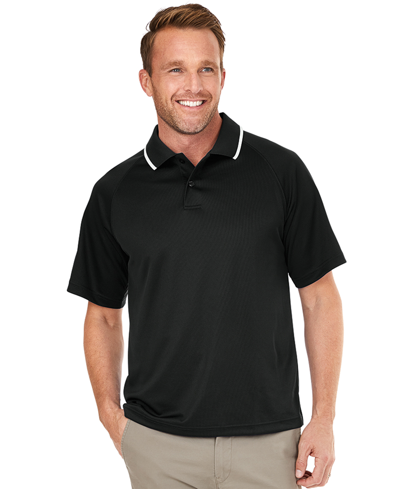 Men's Classic Solid Wicking Polo