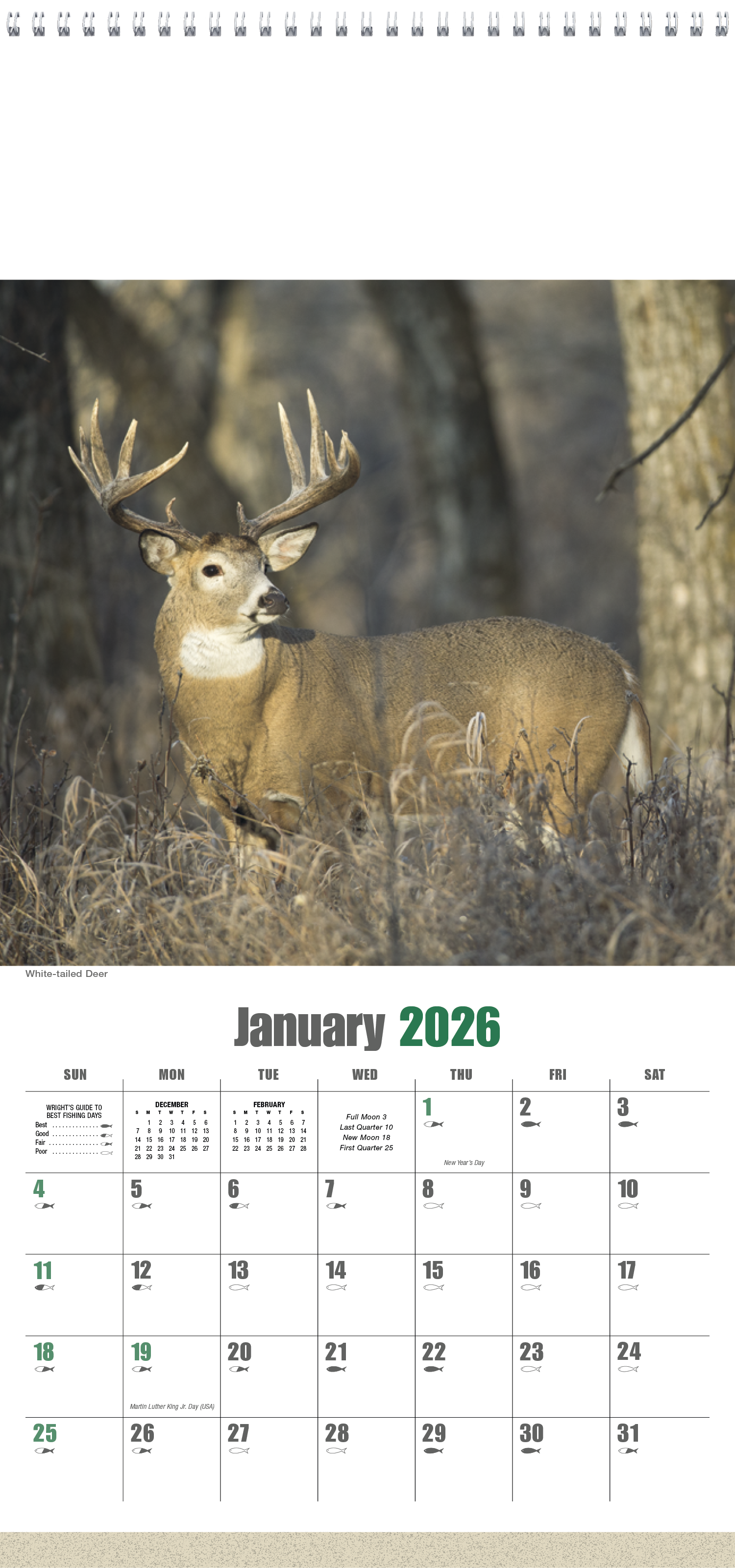 Triumph® Calendars Sportsman Calendar 1