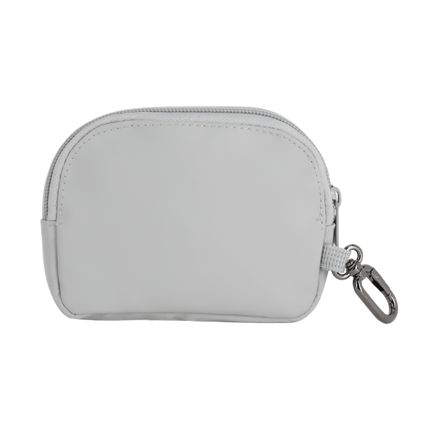 Branson Round Recycled PU Zip Pouch 5