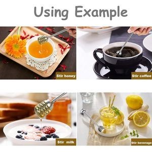 Hand Shaped Plastic Stirrer For Coffee Tea And Desserts 7