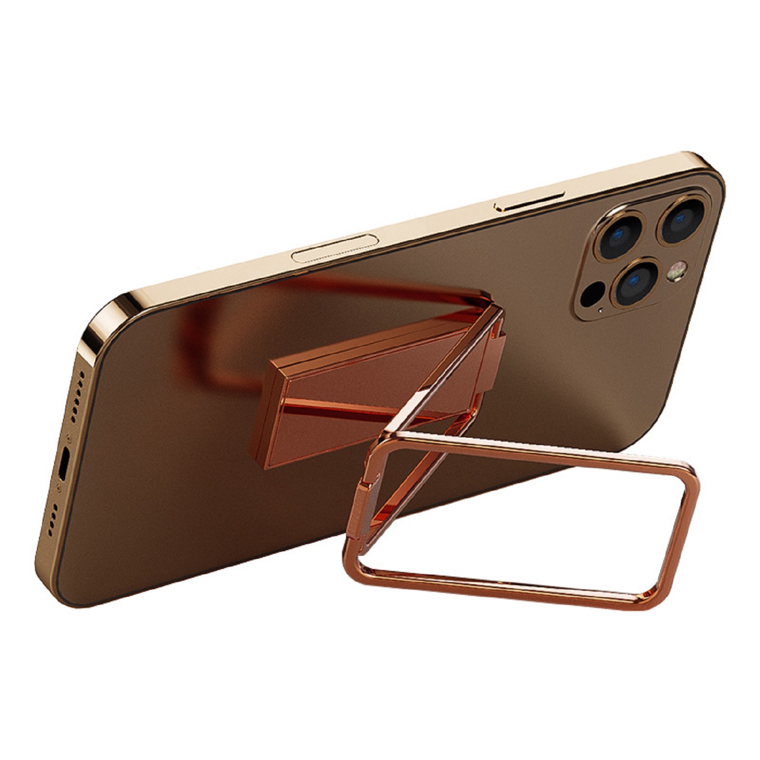Metal Foldable Finger Grip Phone Stand 8