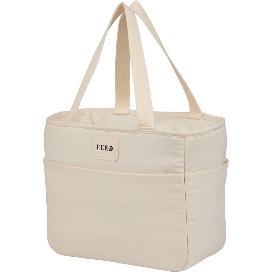 FEED Organic Cotton 9 Can Lunch Cooler 95