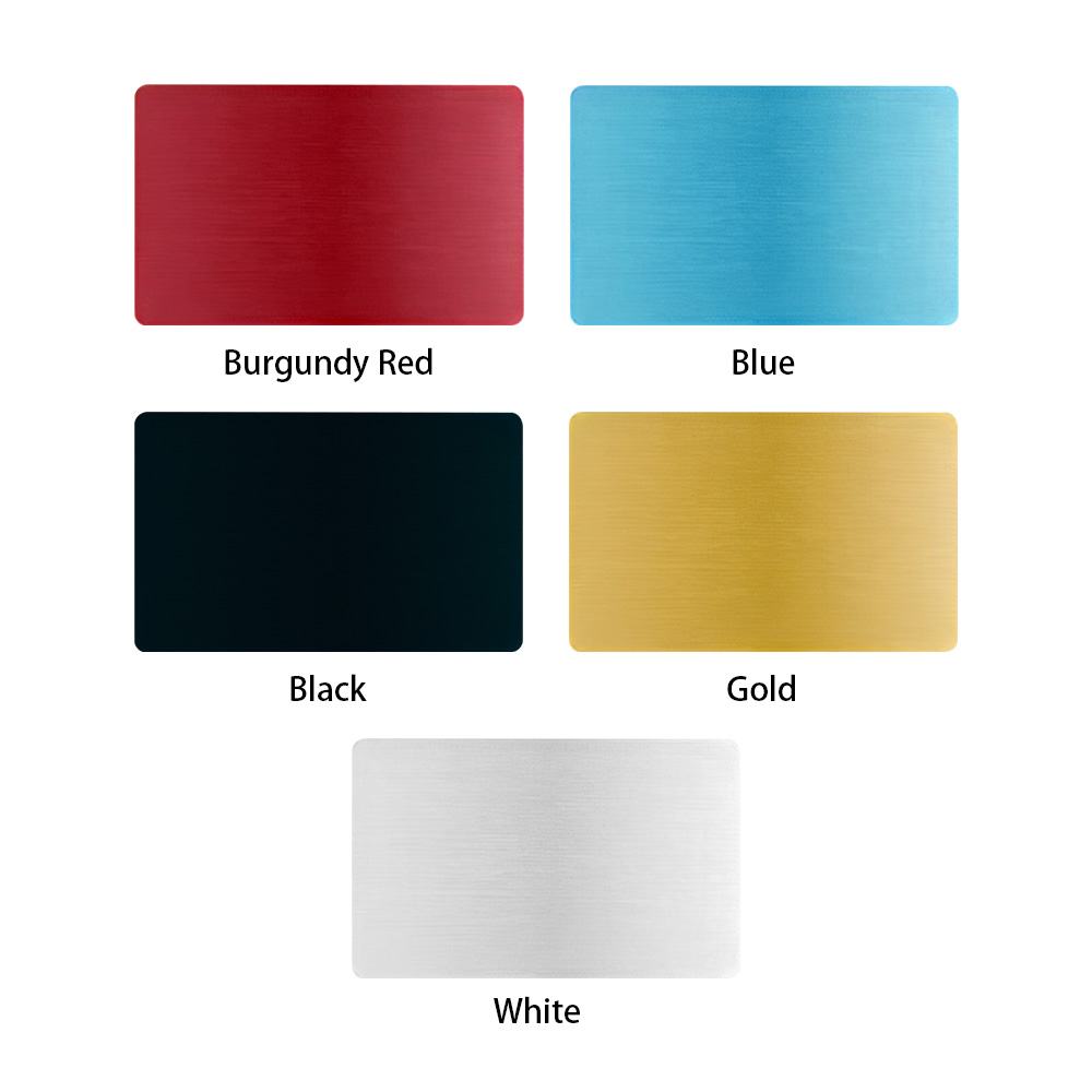 Square Silicone Edge Metal Dog Tag 4