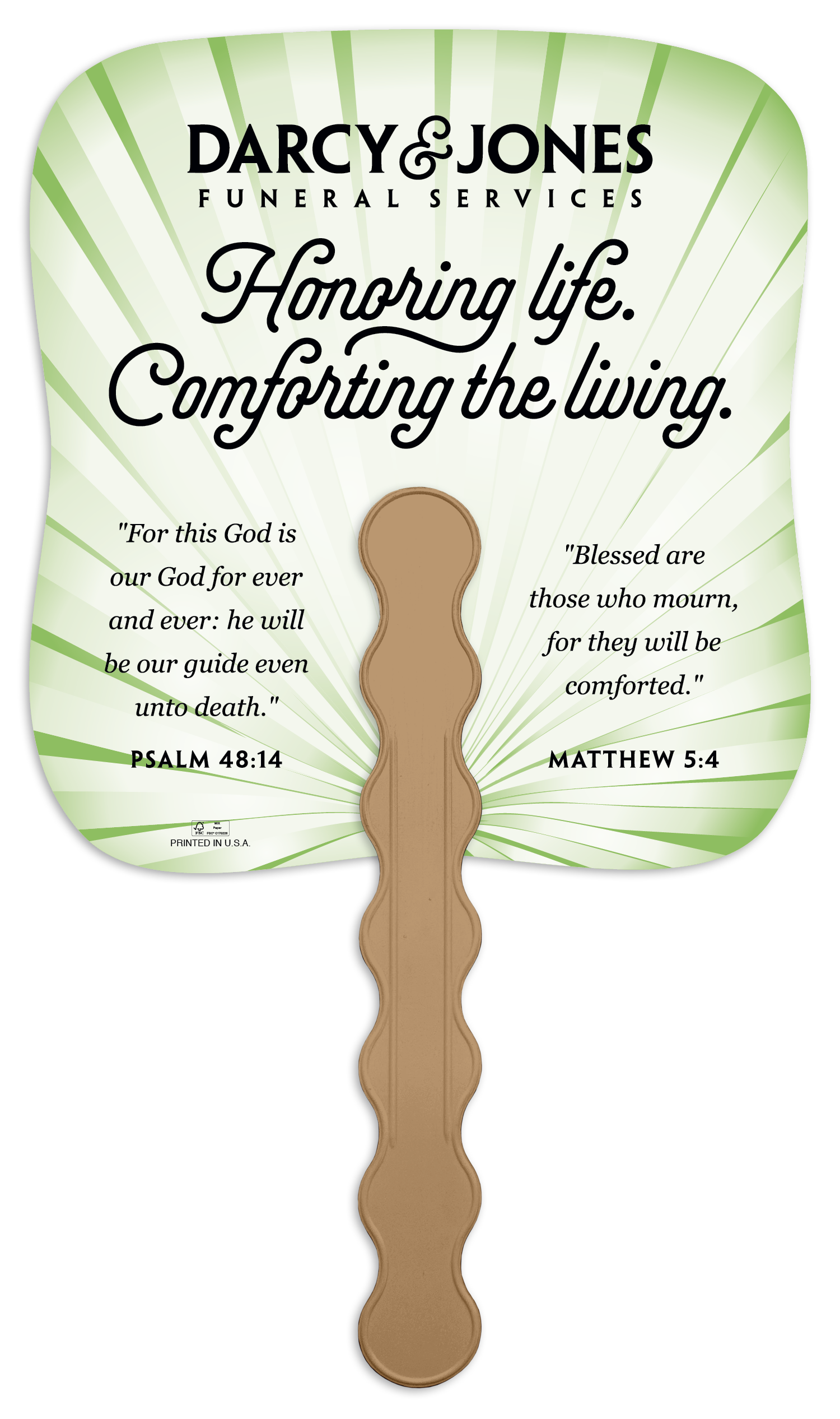 Skinner & Kennedy® Palm Leaf Fan 18