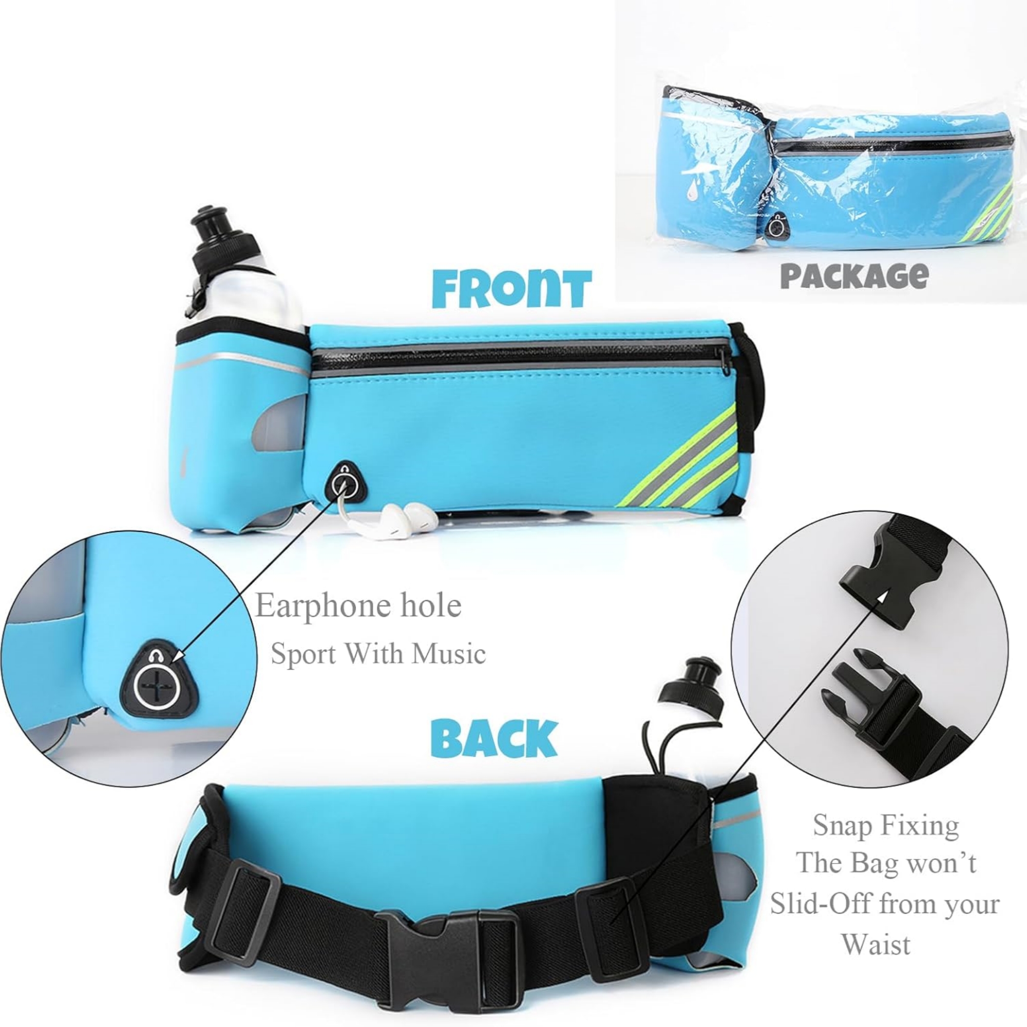 Running Belt Waist Bag 4
