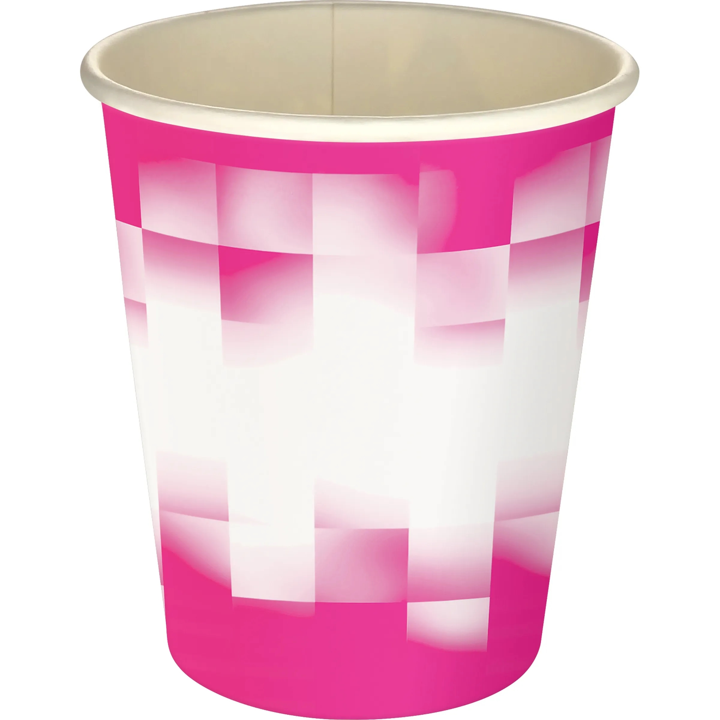 5 oz Full Color Shaded Checkers Paper Cup 10