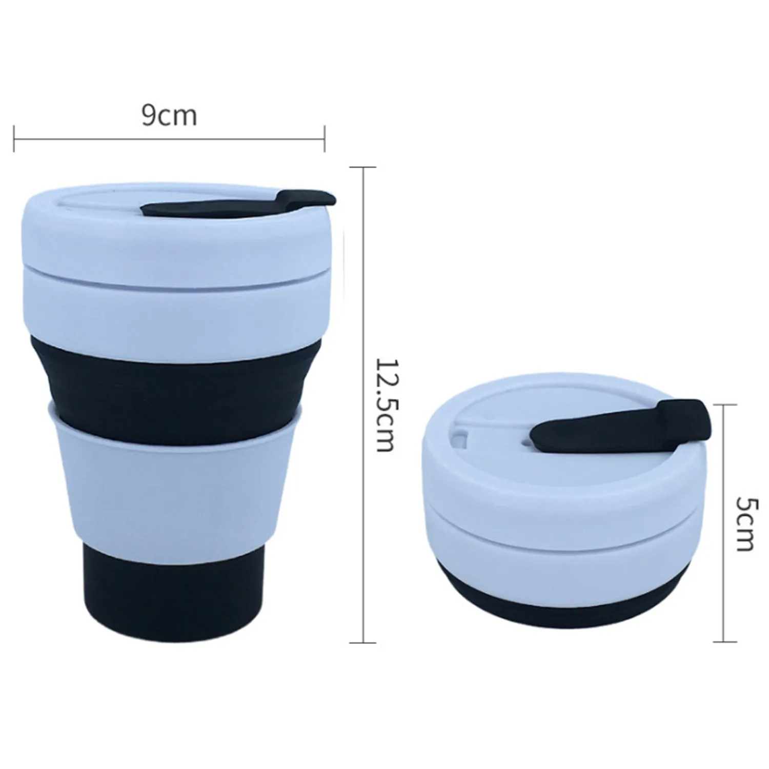 Pocket Size Collapsible Silicone Travel Cup 16oz / 475ml 2