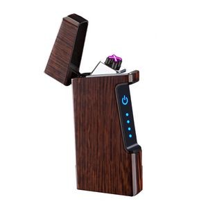 Sleek Hex Switch Design Dual Electric Arc Lighter 37
