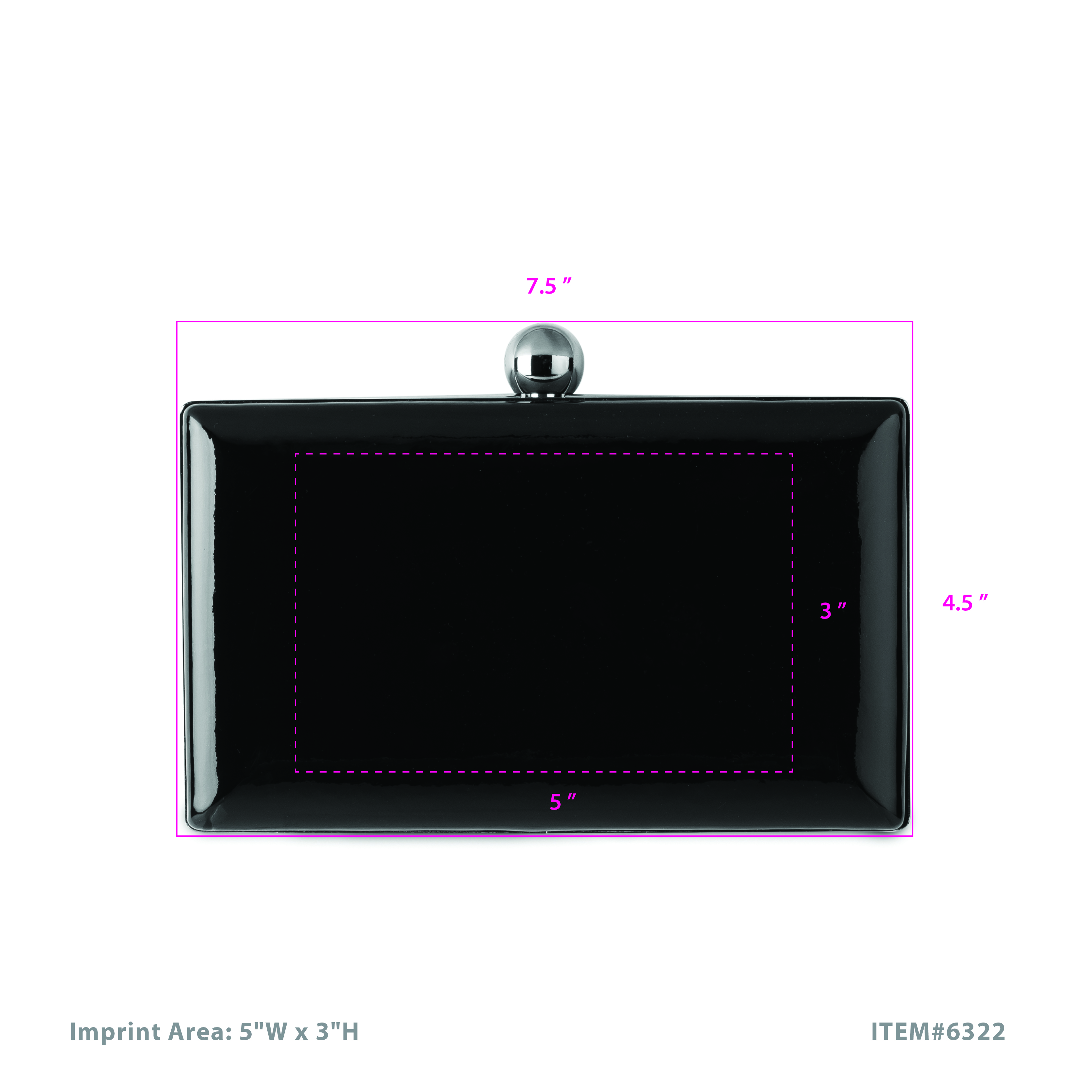 Blush® V.I.P. Incognito Clutch Flask 2