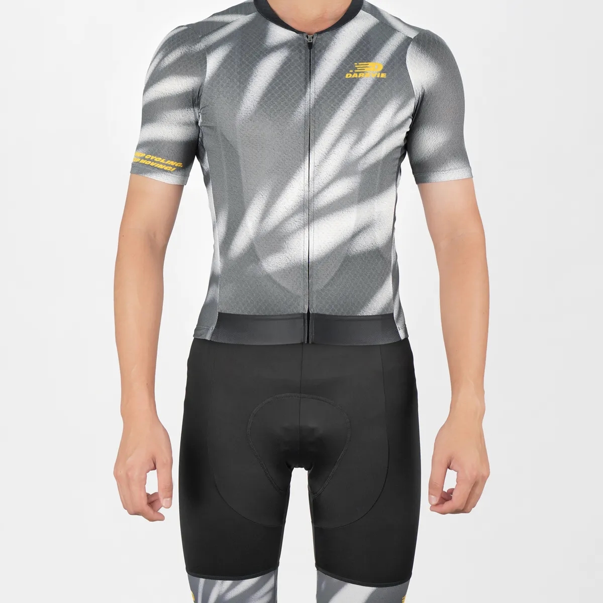 Short-Sleeve Cycling Jersey And Bib Shorts Set 6
