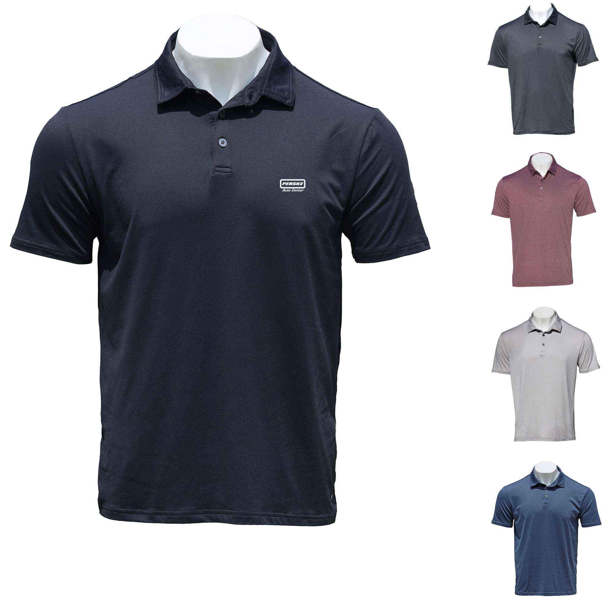 Anderson Ord Mens Gamer Solid Polo