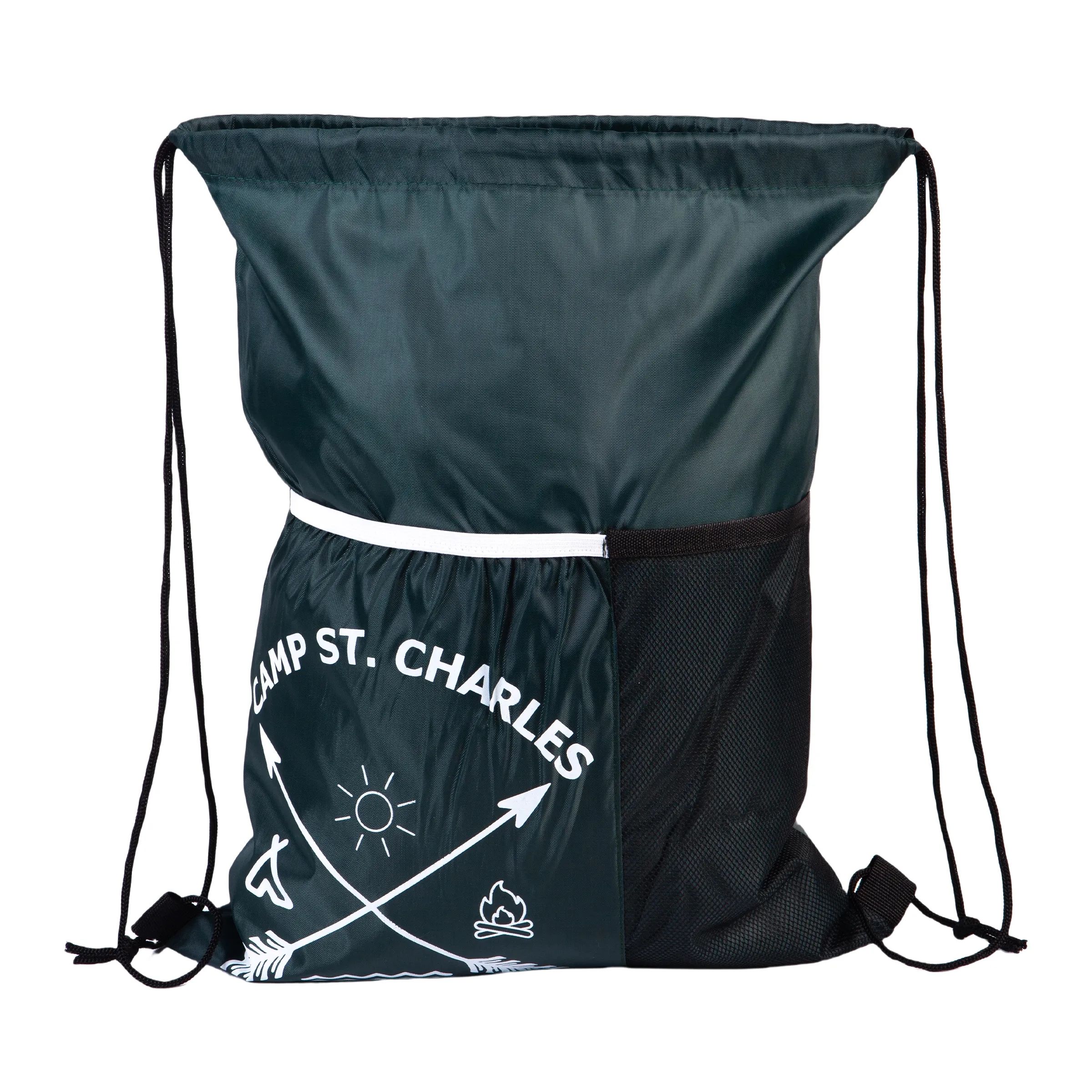 Polyester Shoulder Waterproof Drawstring Backpack 7