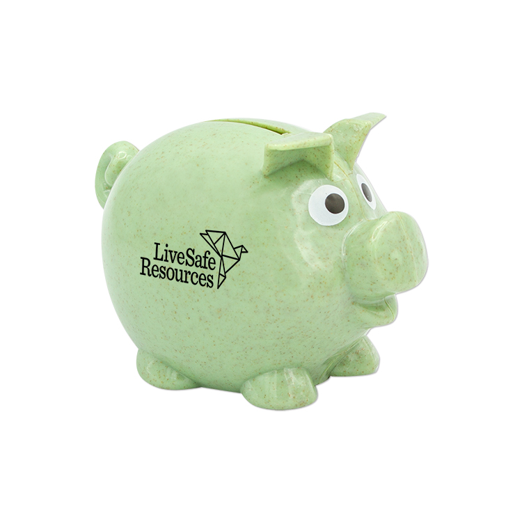 Wheat Piggy Bank 7