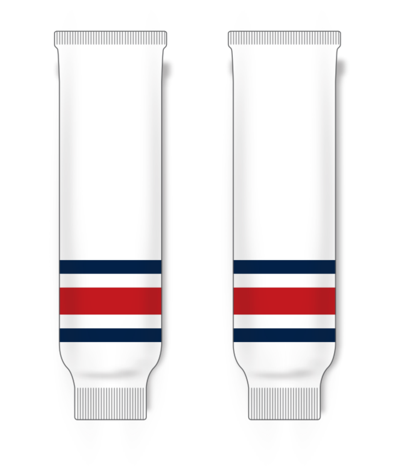 Knitted Striped Hockey Socks HS630-G223 5