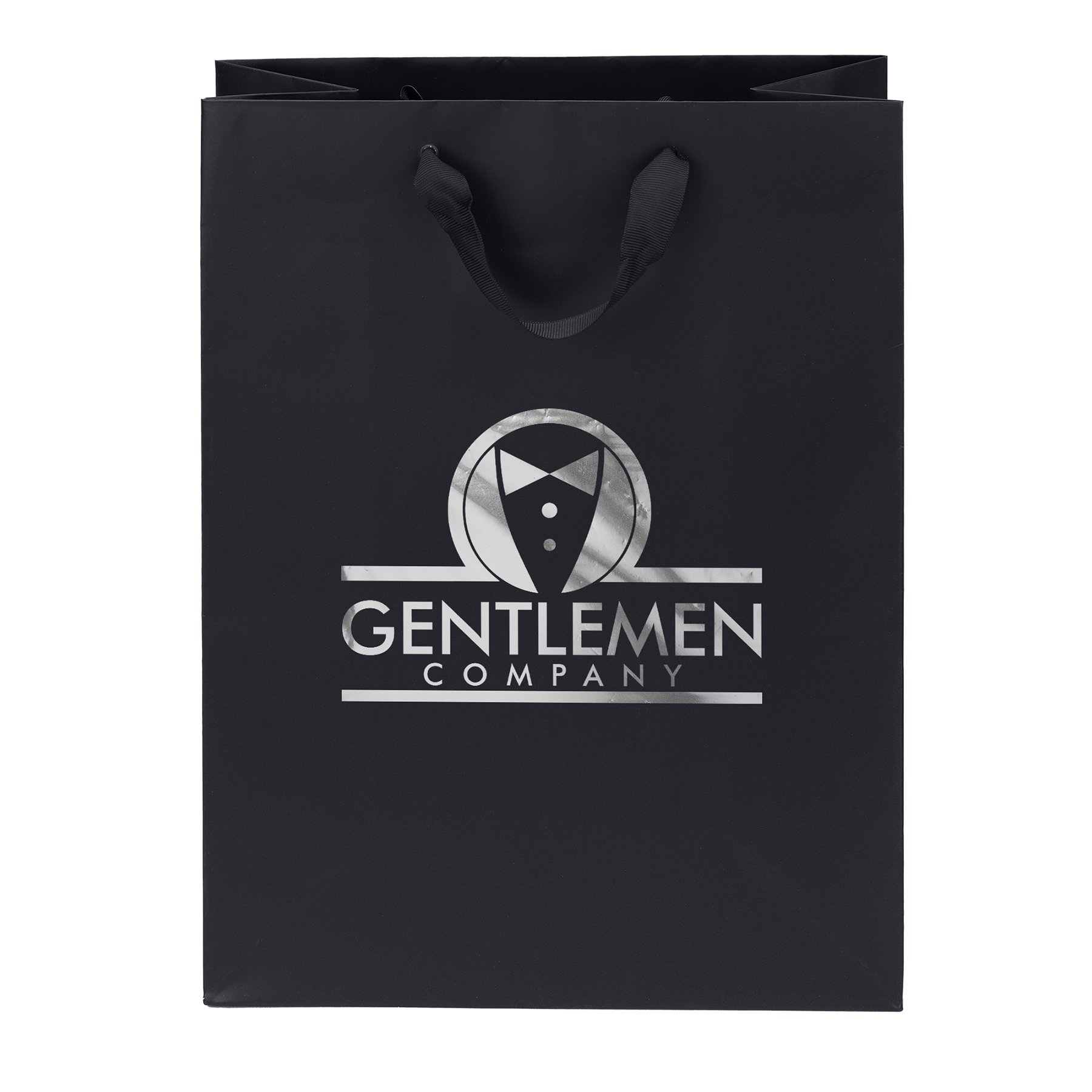Mary™- Ribbon Handle Matte Eurotote - Foil Print 10