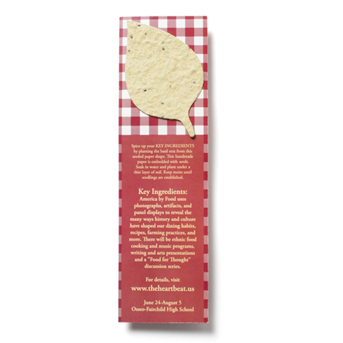 Seed Paper Shape Bookmark 2