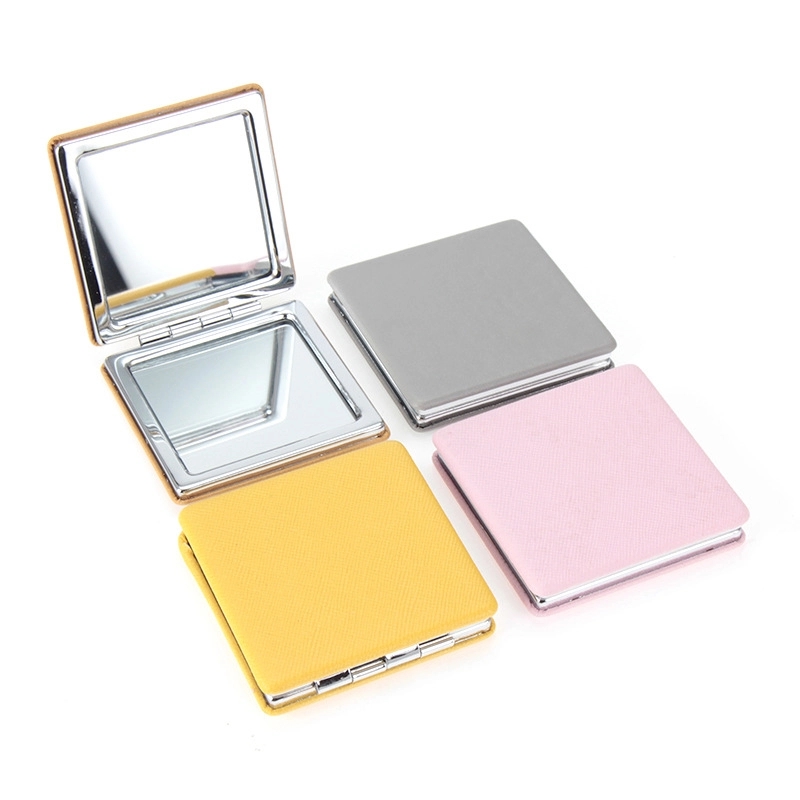 PU Leather Folding Mirror- Square 4