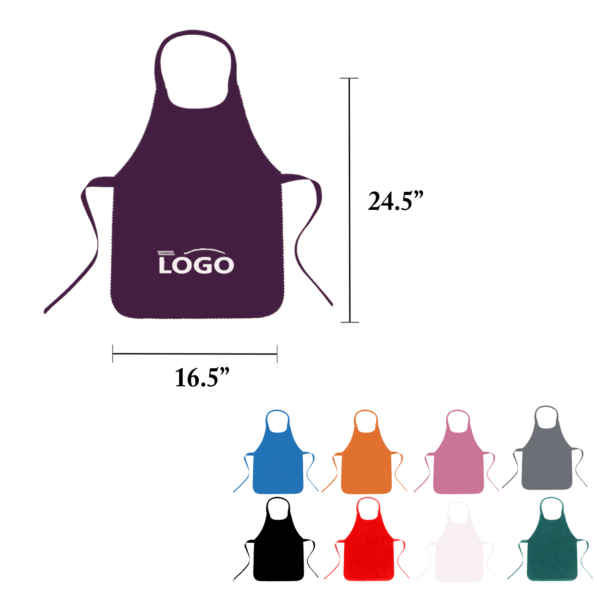 Disposable Nonwoven Aprons for Adults and Children 2