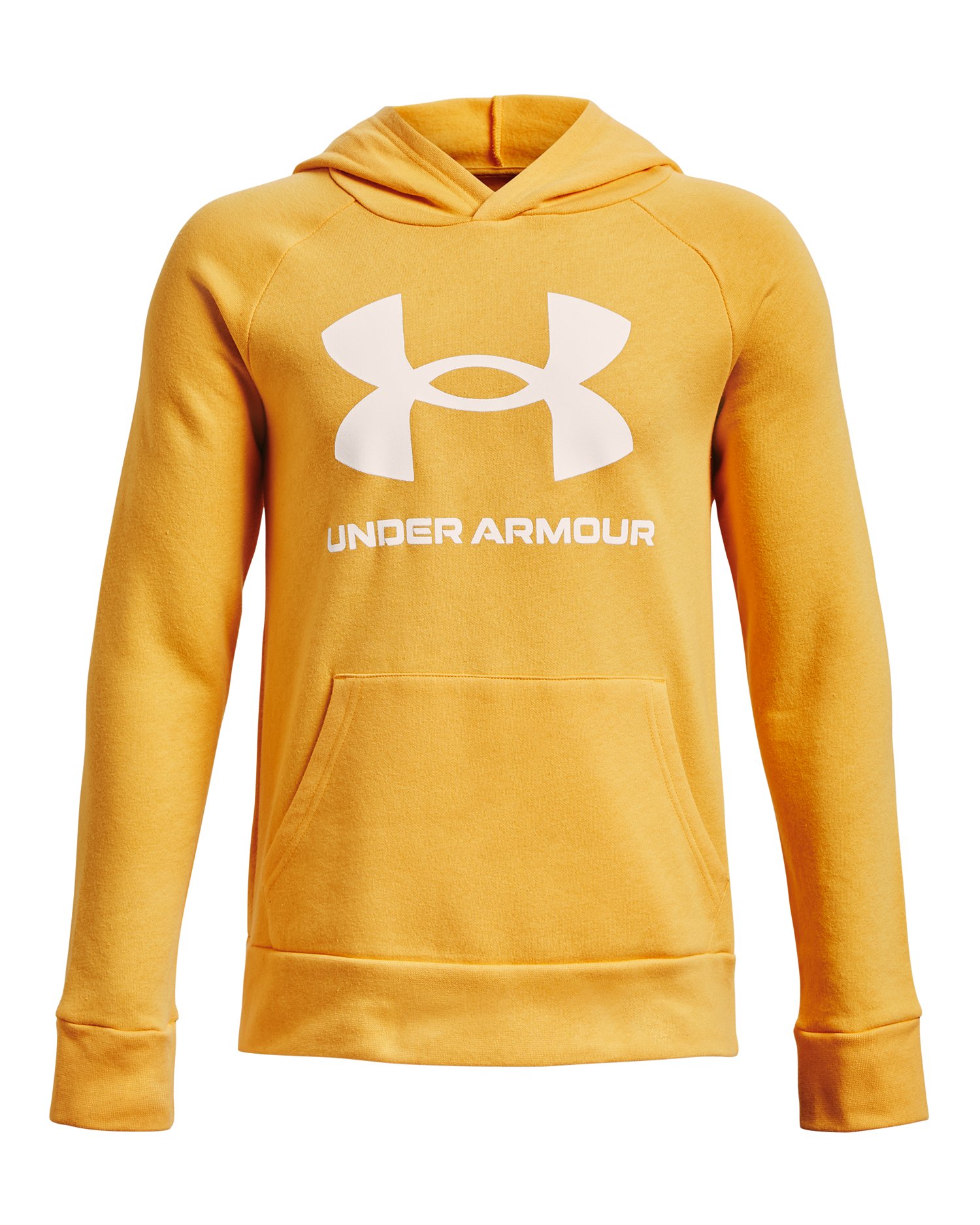 UA Rival Fleece Big Logo Boys' Hoodie, custom hoodie or sweatshirt with logo imprint 6