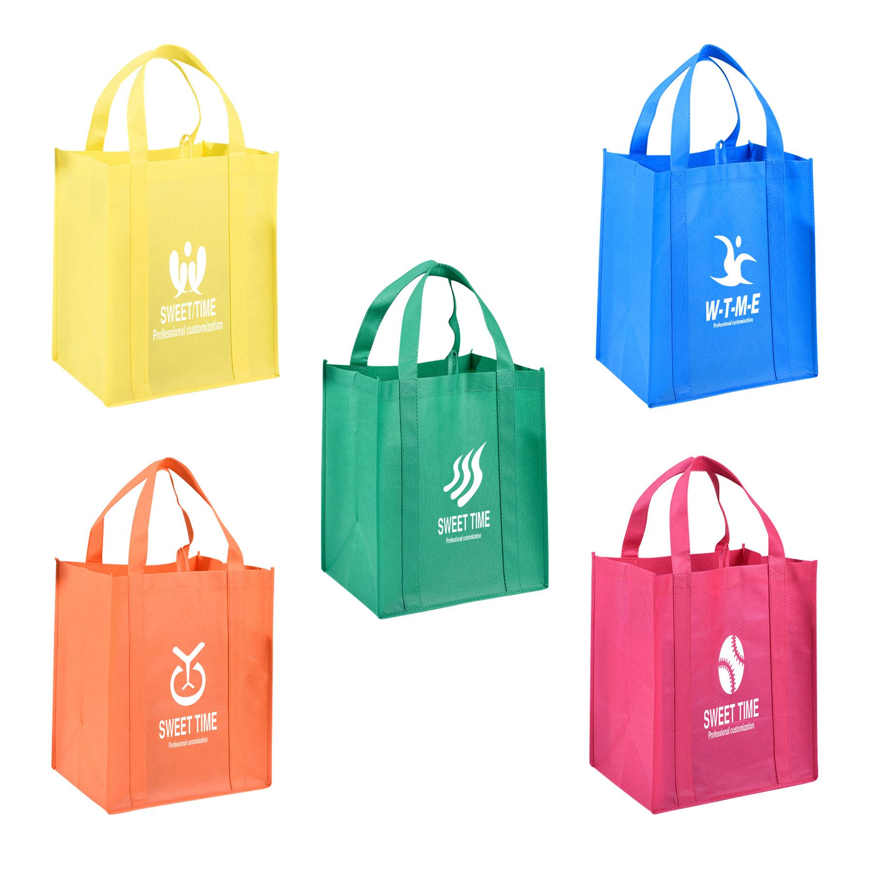 Large Non-Woven Grocery Tote Bag 2