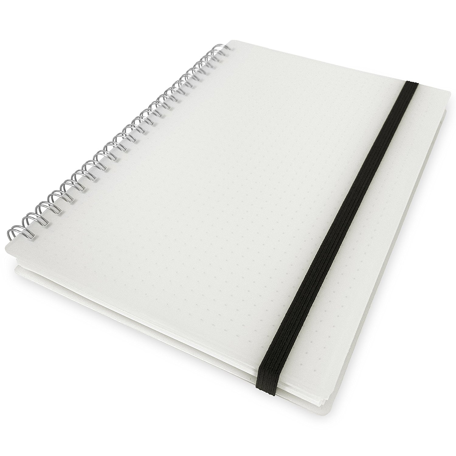 Clear Cover Spiral Notebook 4