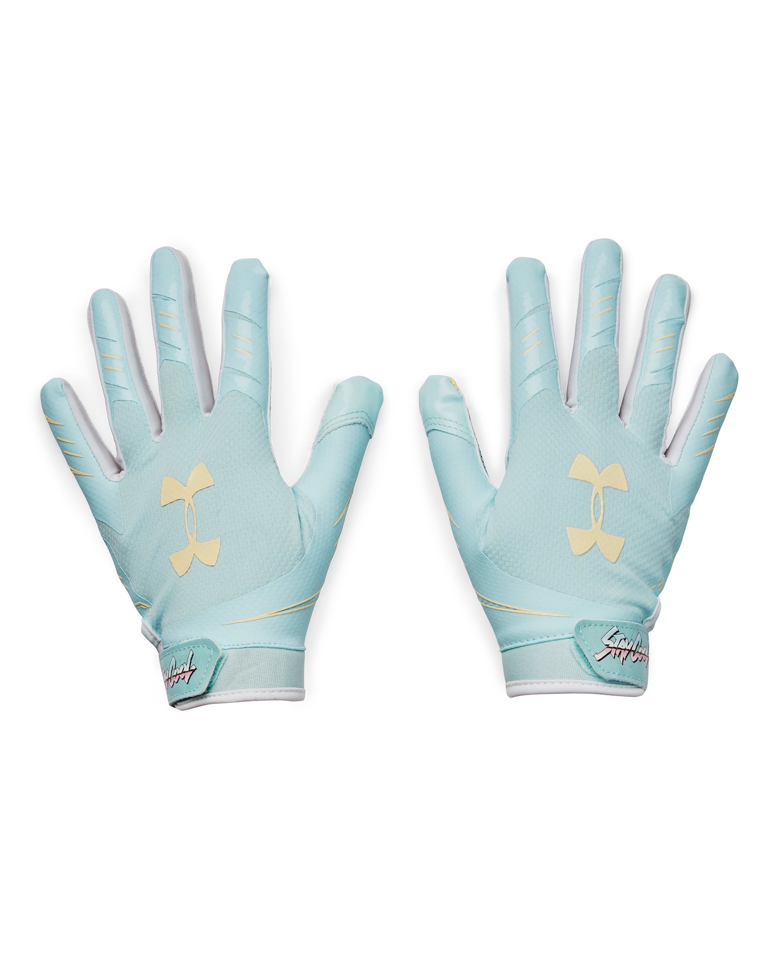 Boys' UA F7 Graphic Football Gloves  8