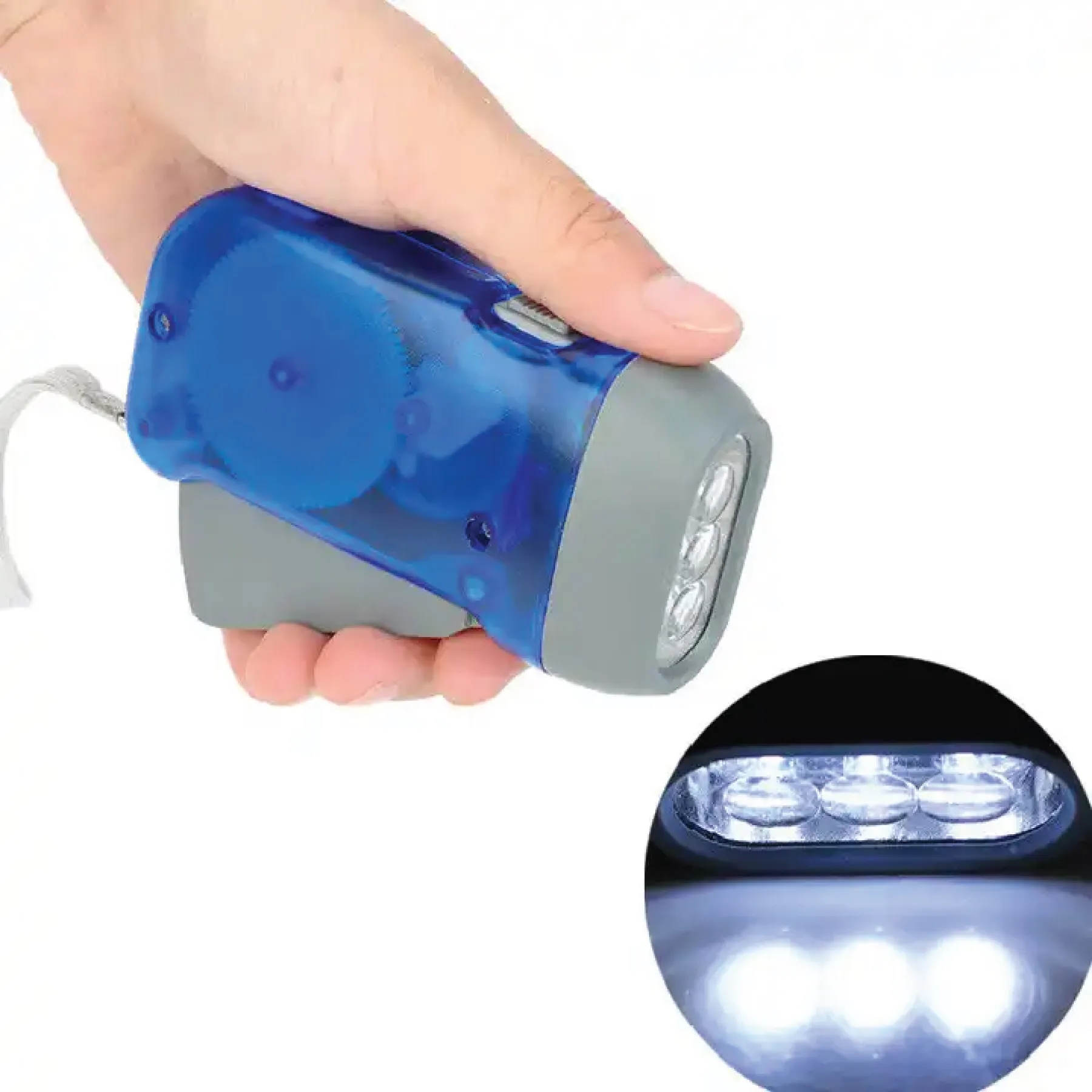 Lume Hand Crank Flashlight