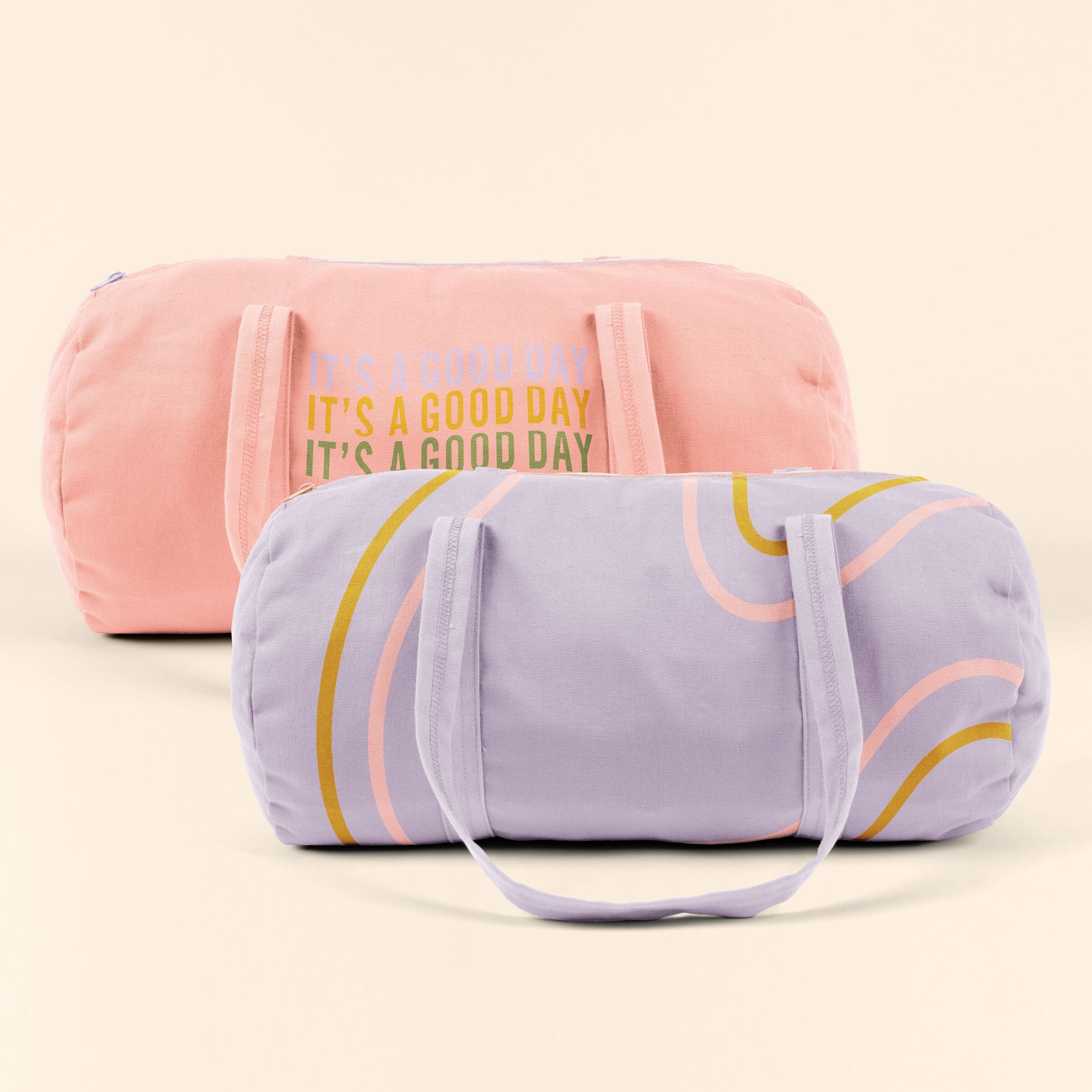 DARLING DUFFEL - COLORED CANVAS - SMALL