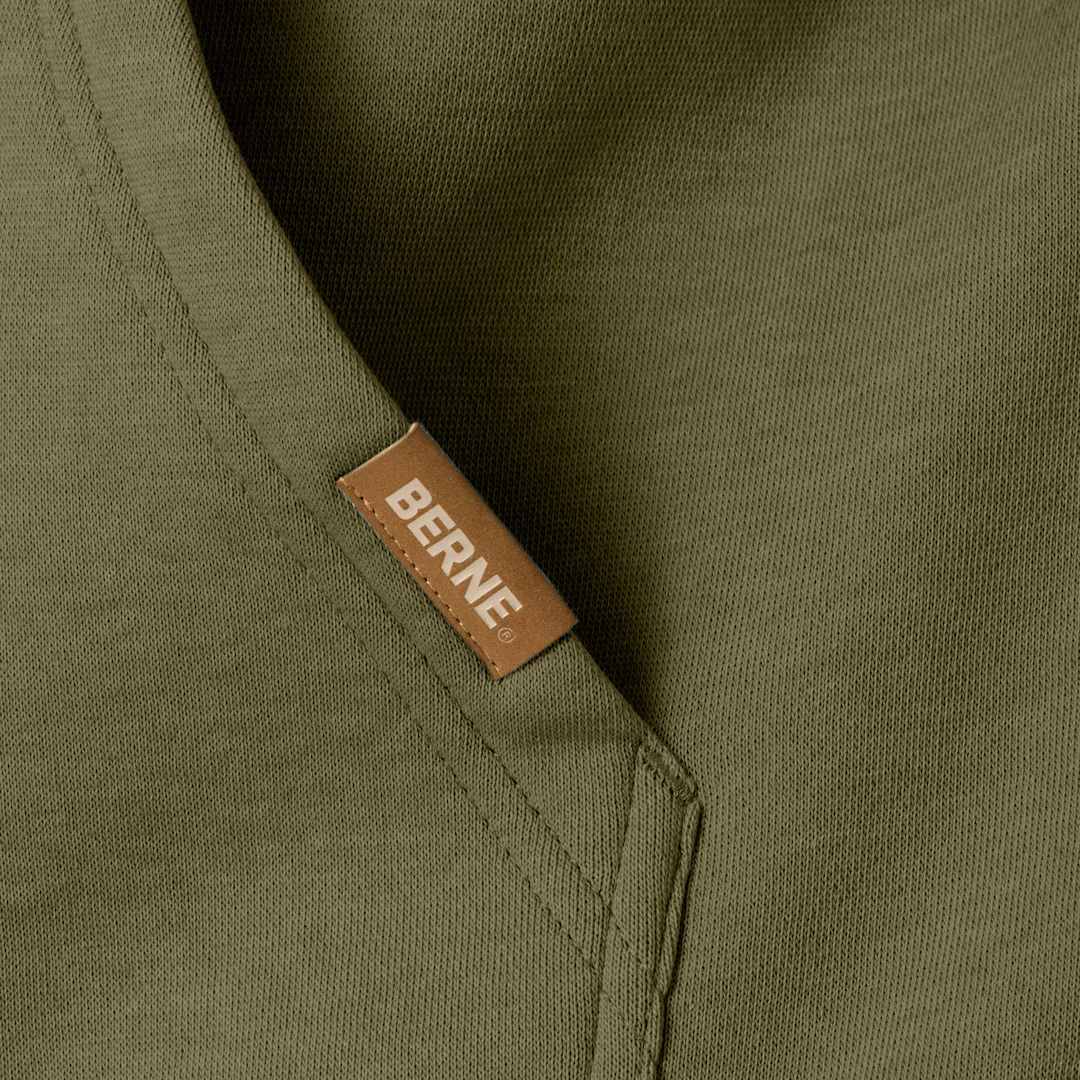 Berne Heritage Zippered Pocket Hooded  Sweatshirt - Men's 5