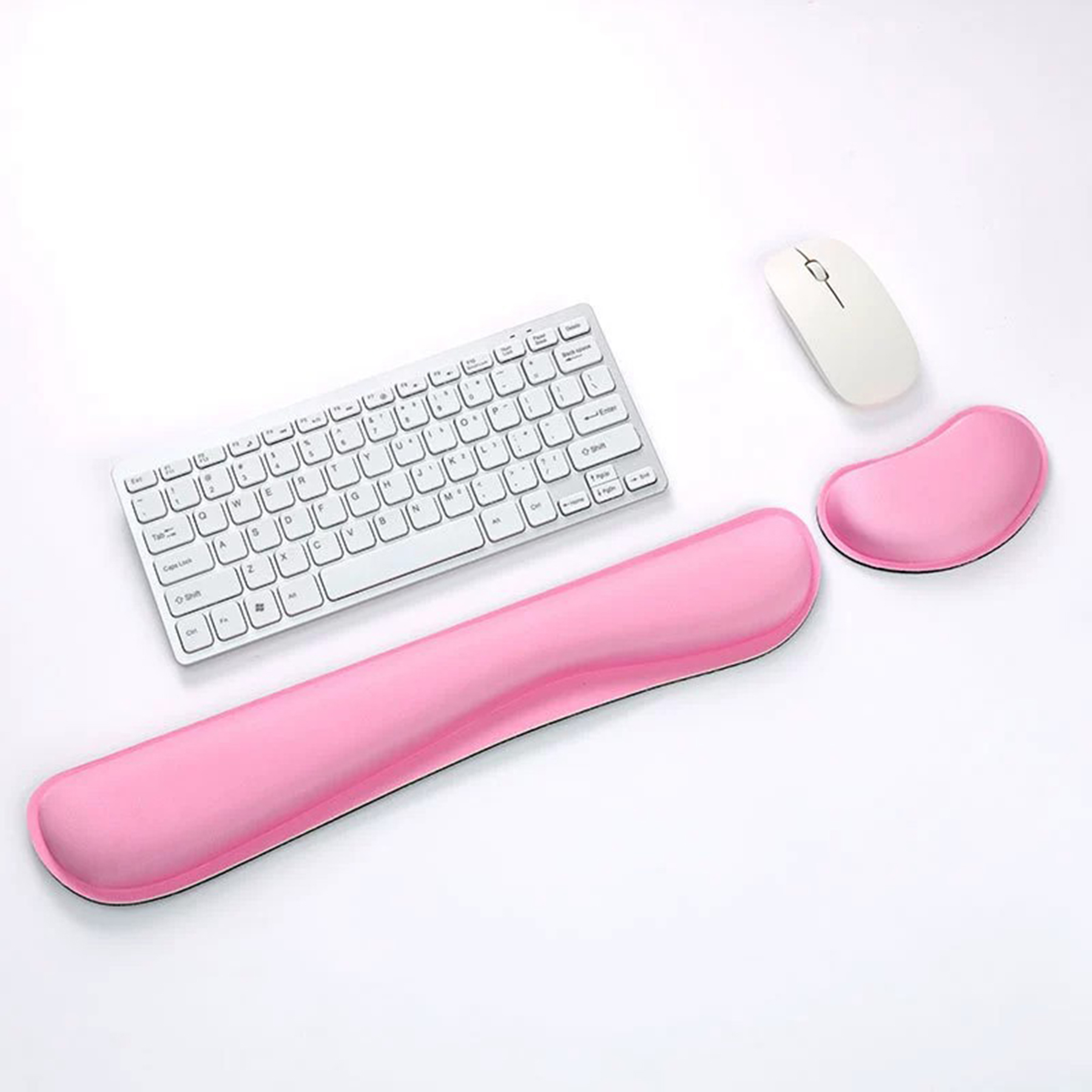 Comfy Memory Foam Keyboard and Mouse Wrist Rest Pads Set 3