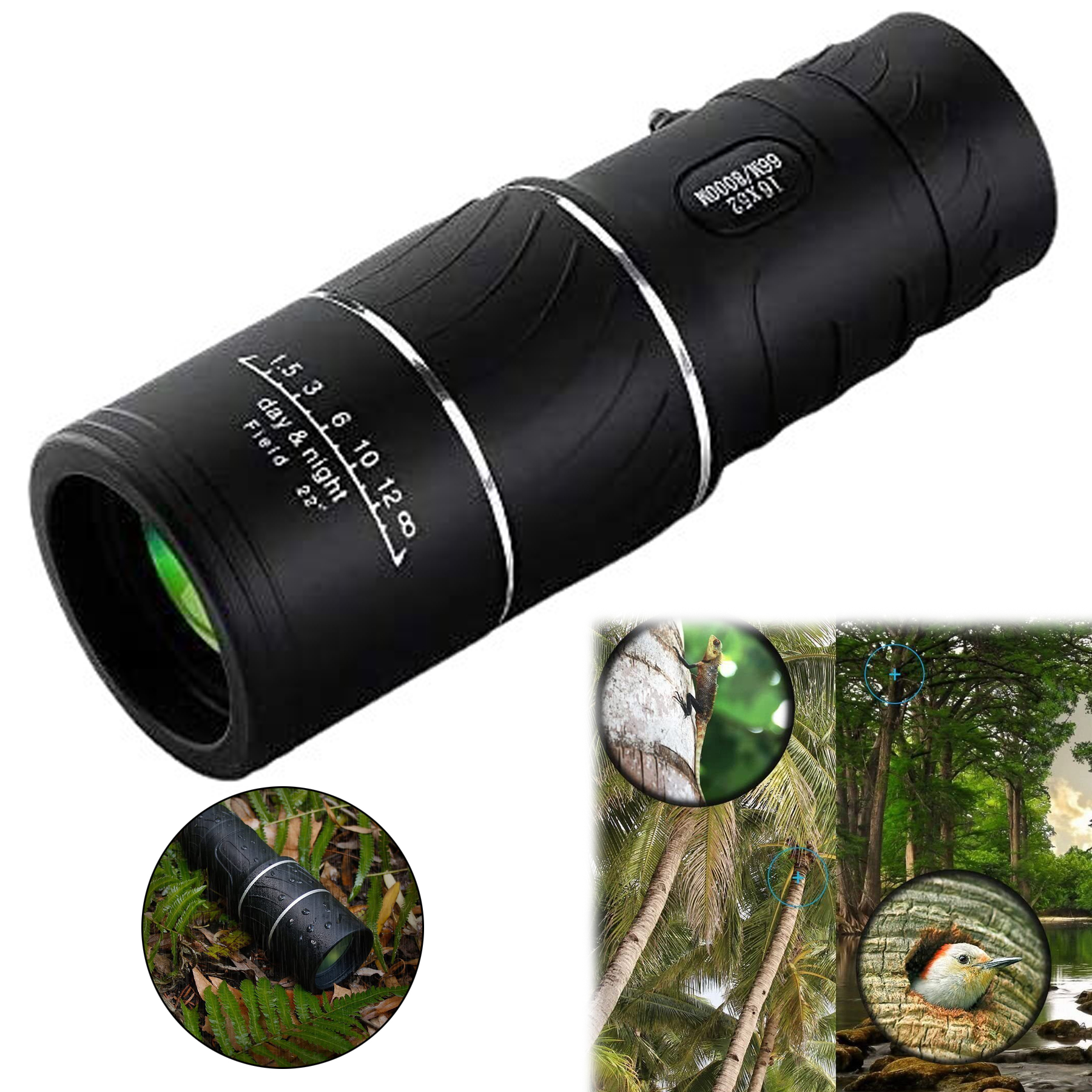 Monocular Dual Focus Optics Zoom Telescope 2