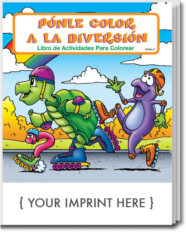 COLORING BOOK - Fun To Color (Spanish) Coloring & Activity Book 3