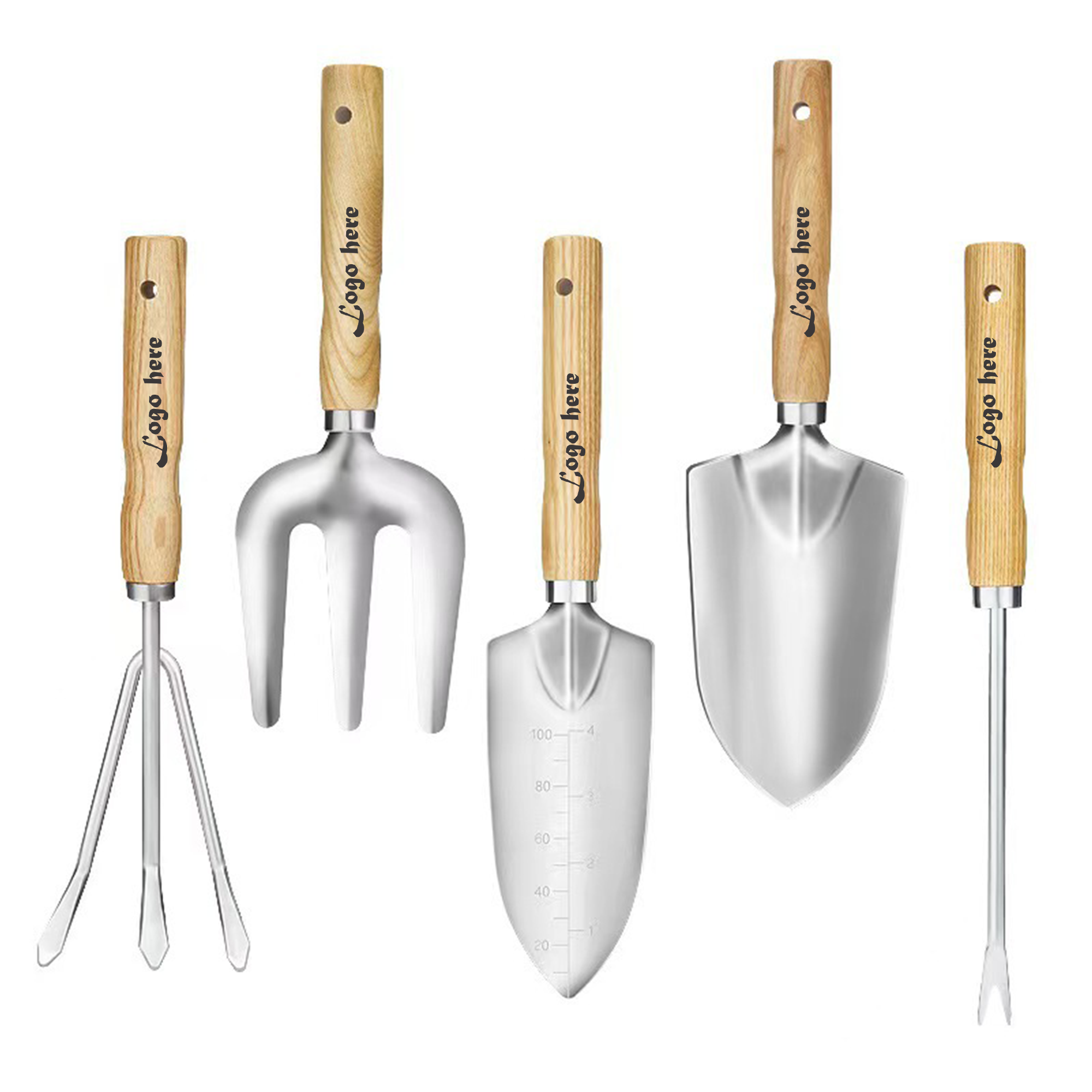 Stainless Steel 5 Pieces Garden Tool MOQ20 2