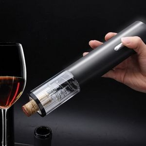 Metal Automatic Electric Wine Opener With Foil Cutter 23