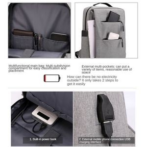 Travel Laptop Backpack W/ Usb Charging Port 2