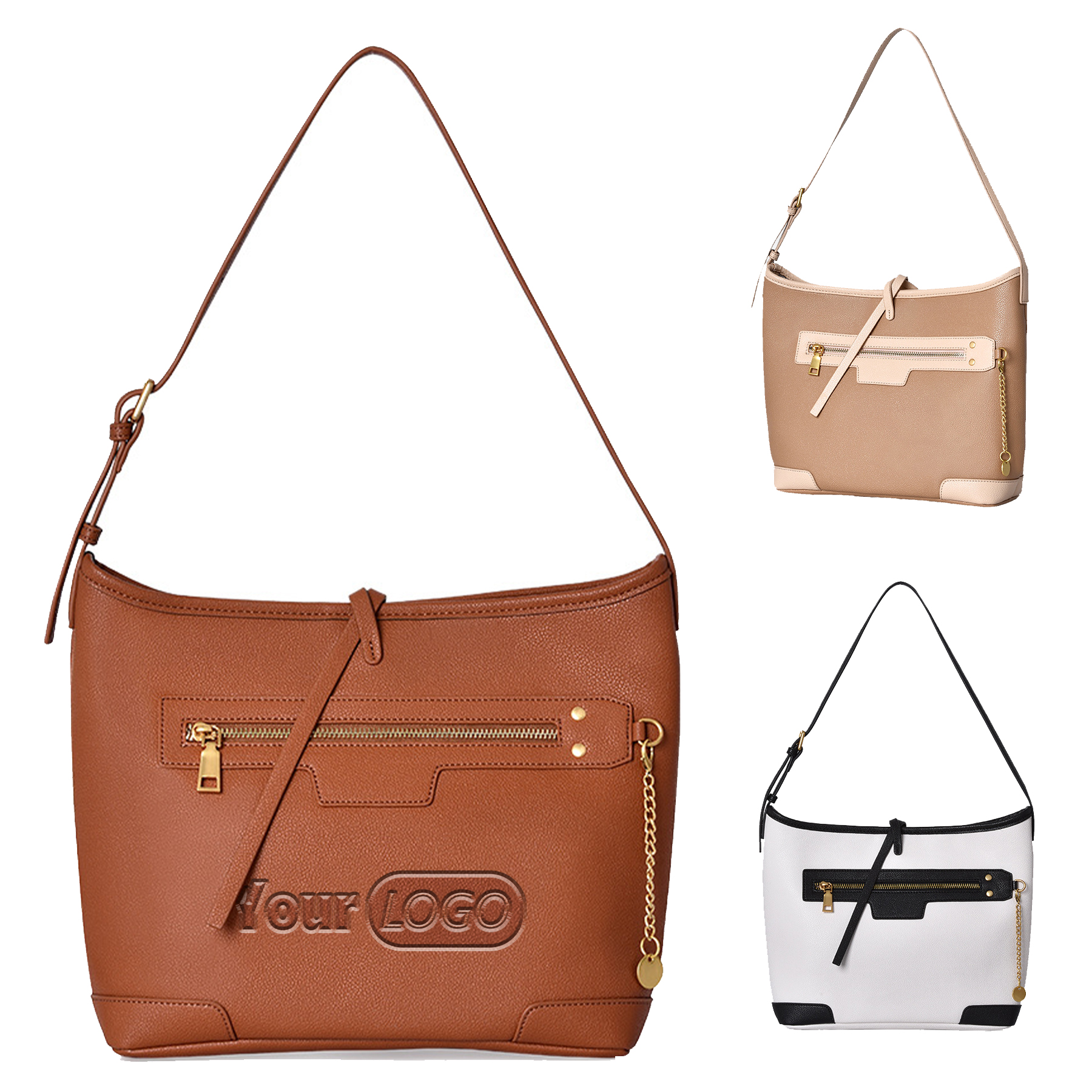 Crossbody PU Leather Tote Bag for Women 3